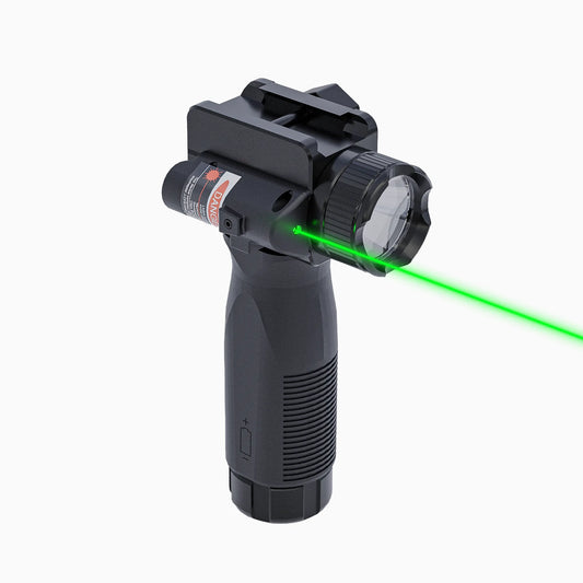 Rifle Vertical Foregrip Grip + 2000 lumens & Green laser Combo - SMSlaser